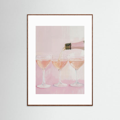 Rosé Pour — Art Print   - Copy