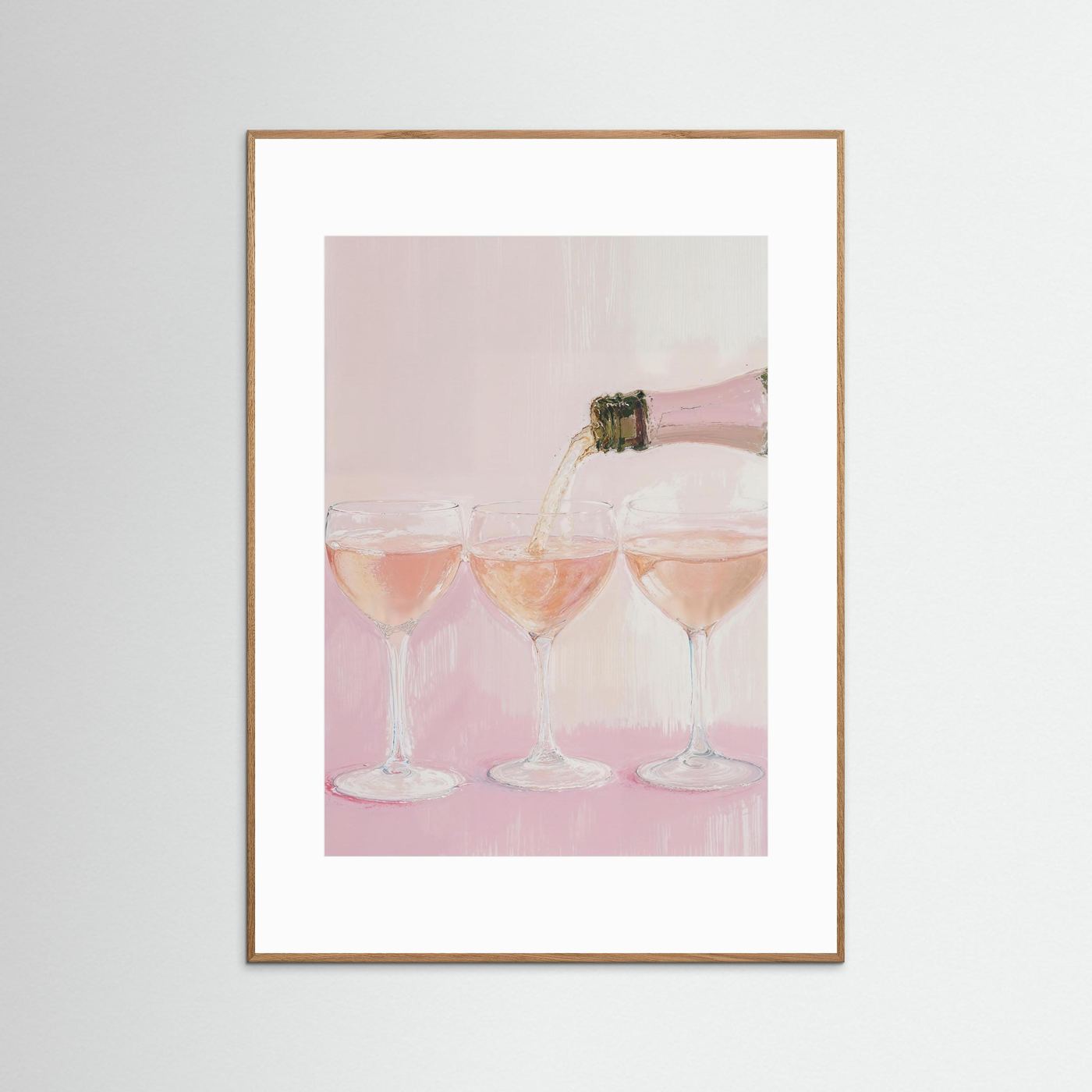 Rosé Pour — Art Print   - Copy