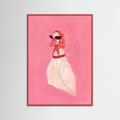 The Chic Duck — Art Print