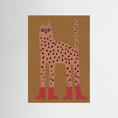 Fancy Feline — Art Print 
