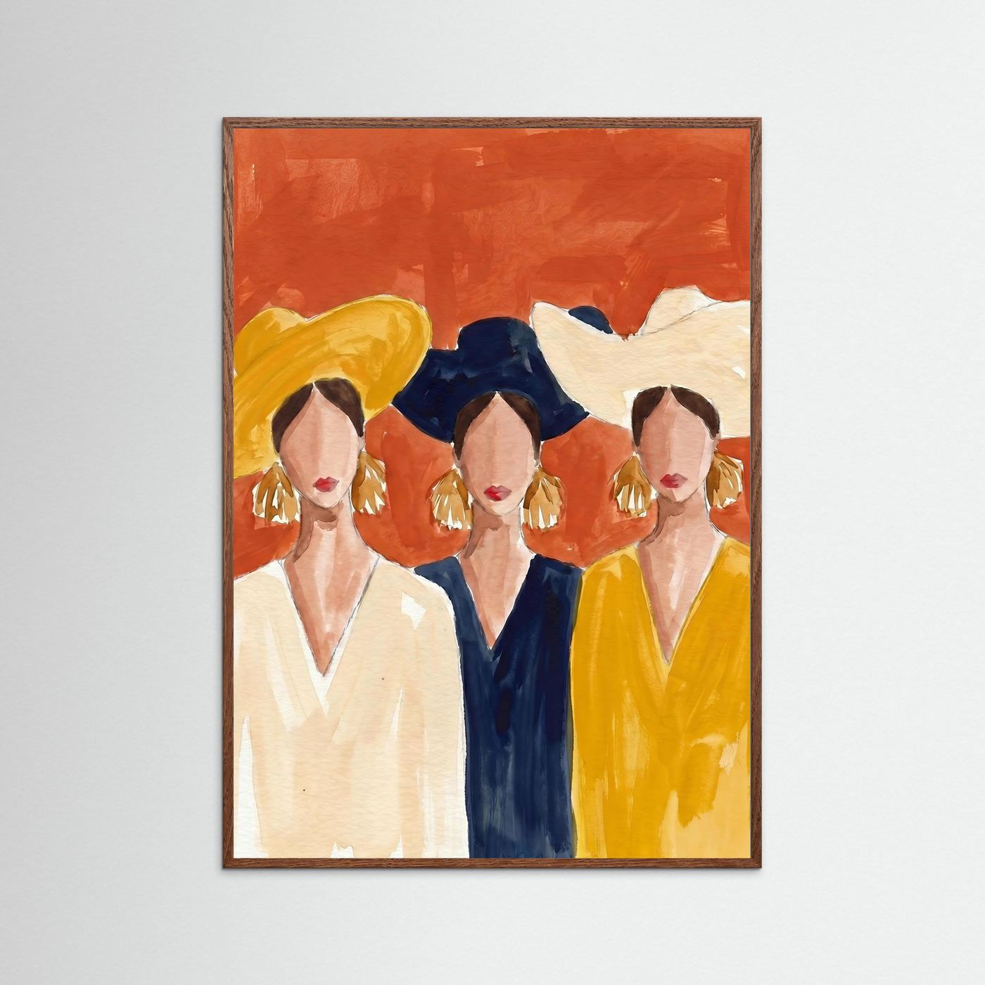 Summer Hats Club — Art Print  