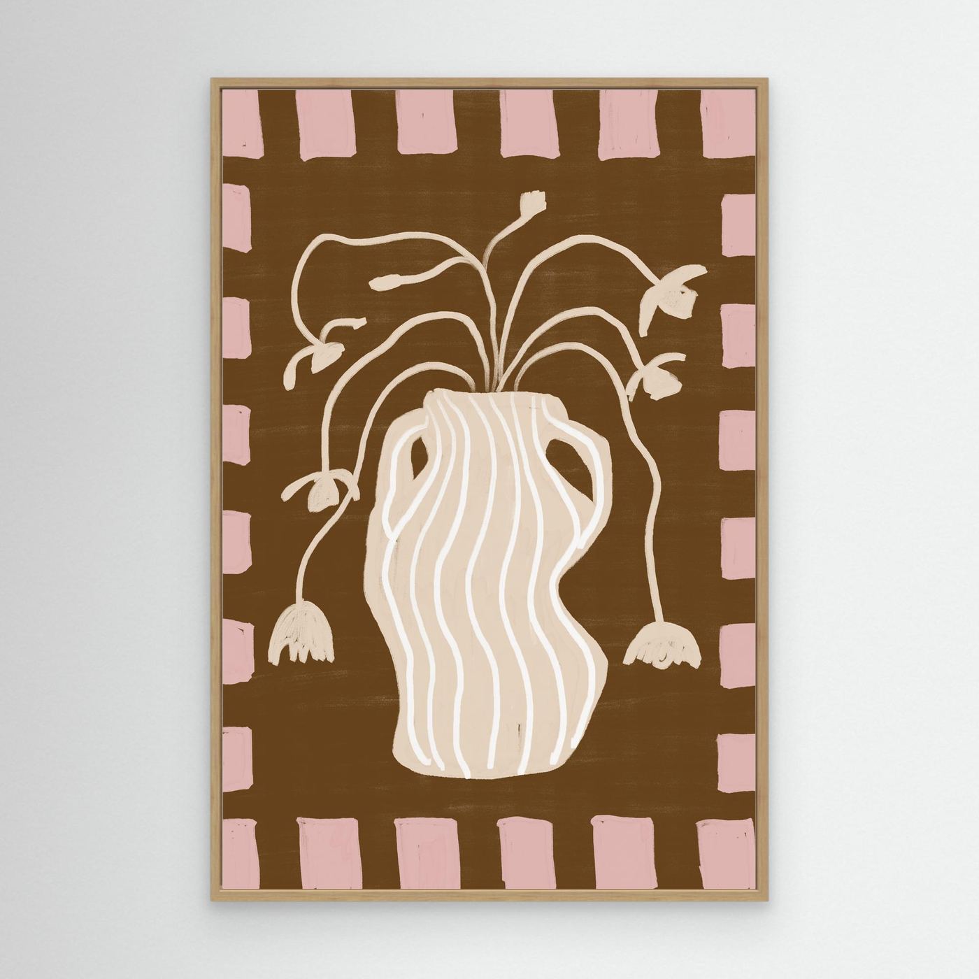 The Dancing Vase — Canvas Print  