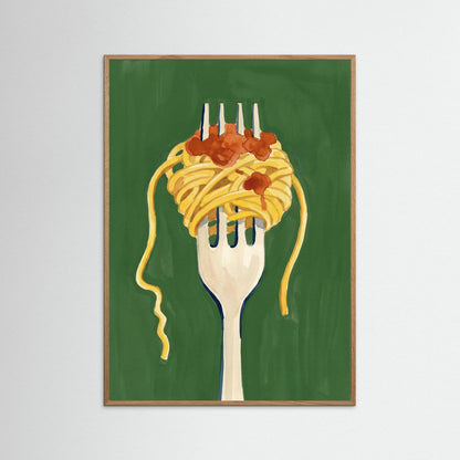 Spaghetti Twirl — Art Print 